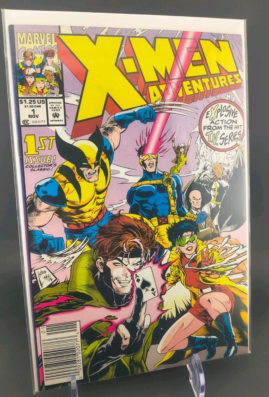 X-Men Adventures #1 Direct Market Edition ~ 1992 Marvel Comics